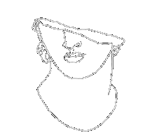 Michellelafille Sticker by Statue Tattoo