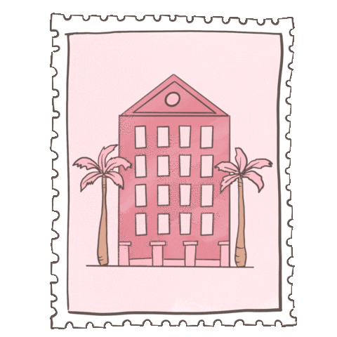 Pink Travel Sticker by Hamilton Princess, Bermuda, A Fairmont Managed Hotel