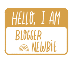 Blogger Newbie Sticker by la Creative Room