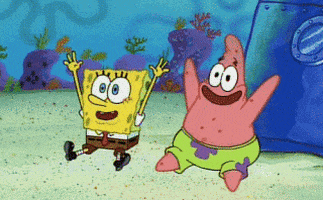 Excited Celebration GIF by SpongeBob SquarePants