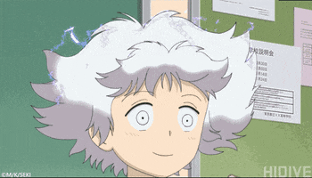 Electrifying Bad Hair Day GIF by HIDIVE