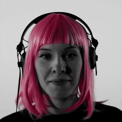 Pink Wig GIF by Feeder