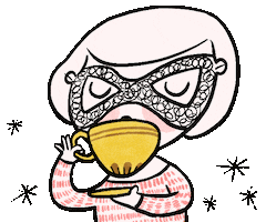 Coffee Tea Sticker