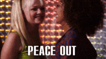 Peace Out Reaction GIF by Spice Girls