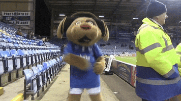 Happy Twist And Shout GIF by Portsmouth Football Club