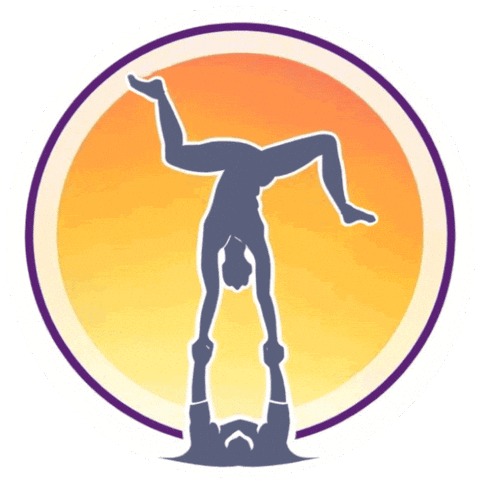 Handstand Acro Yoga Sticker by Satya Jotpal