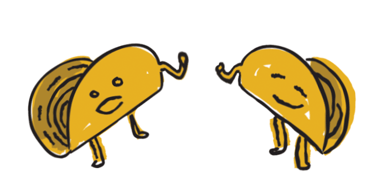 High Five Tacos Sticker by Bitchin' Sauce