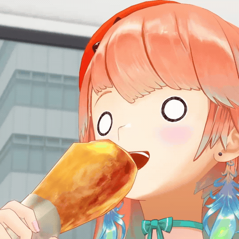 Hololive Eating GIF