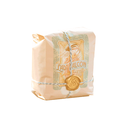 Lady Falcon Coffee Club Sticker