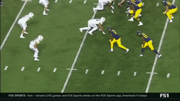 Gary Jennings Wva Vs Baylor Seam Route GIF