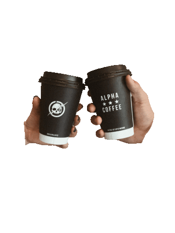 Alpha Coffee Sticker