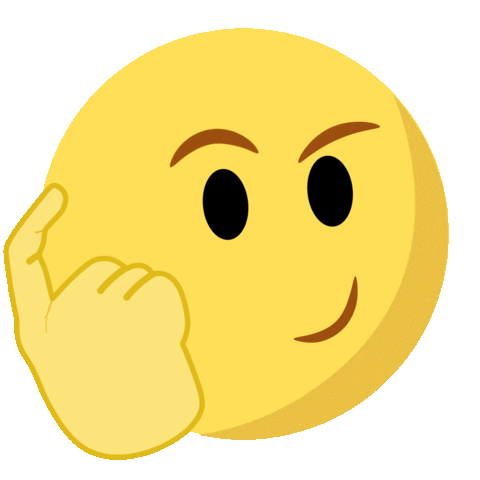 Emoji Meme GIF Thought Sticker, Emoji, smiley, sticker, meme png