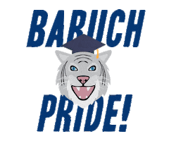 Baruch College Sticker