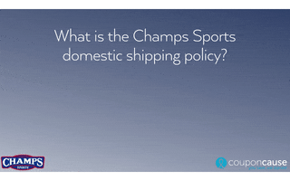 Champs Sports Faq GIF by Coupon Cause