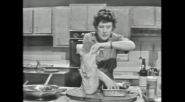 Roast Chicken Cooking GIF by Julia Child
