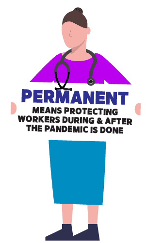 Sticker by Decent Work and Health Network