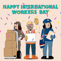 May Day Delivery GIF by INTO ACTION