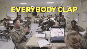Clap Good Job GIF by U.S. Army