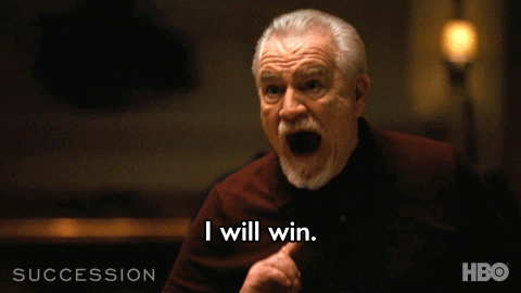 Winning Brian Cox GIF by SuccessionHBO - Find & Share on GIPHY