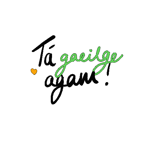 Gaeilge Sticker