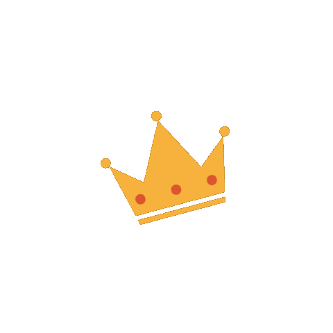 Crown Sticker by Being Positioned