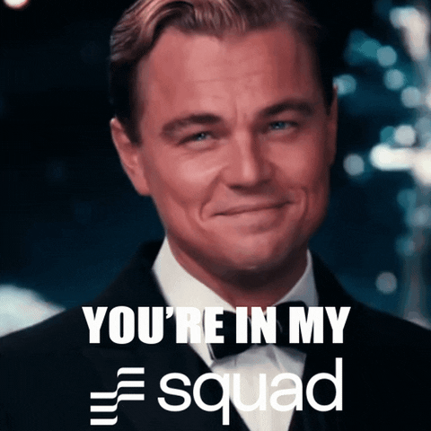 Leonardo Dicaprio Cheers GIF by Withyoursquad