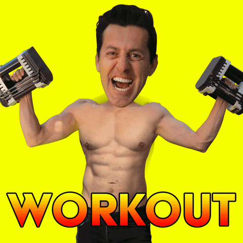 Get Swole Work Out GIF by Max Amini