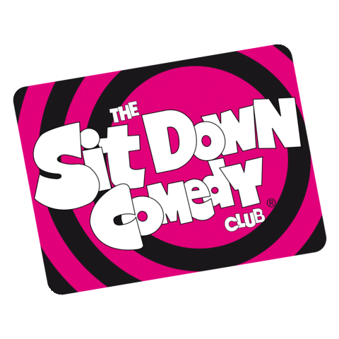 Sit Down Comedy Club Sticker