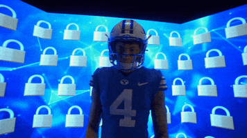 Byu Football Pick GIF by BYU Cougars
