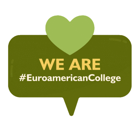 Euroamerican College Sticker