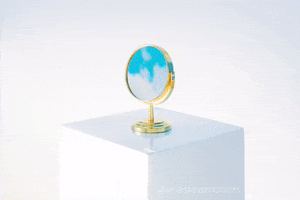 Blue Sky Spinning GIF by linastopmotion