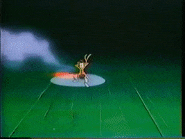 pinocchio and the emperor of the night 80s GIF