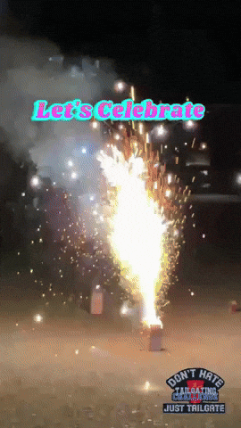Celebrate Fired Up GIF by Tailgating Challenge