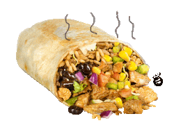 Burrito Sticker by BarBurrito Canada