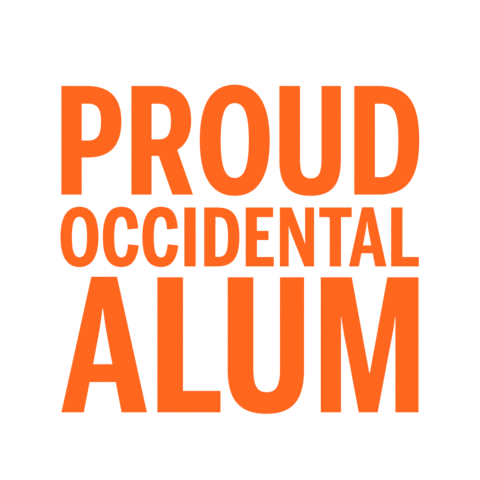 Oxy College Sticker by Occidental College