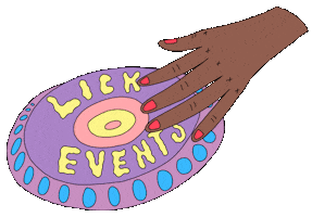 LICK EVENTS Sticker