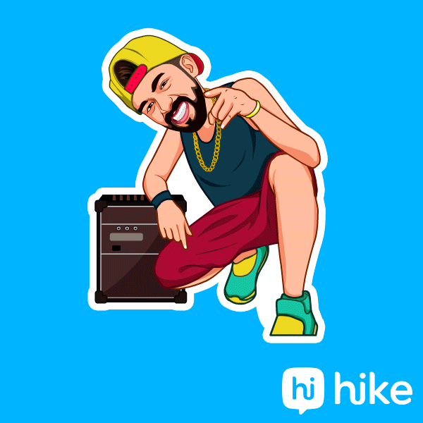 Mtv Rap GIF by Hike Sticker Chat