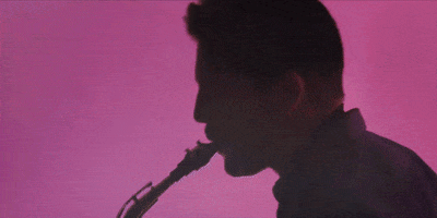 Sax Solo Pink GIF by Bright Light Bright Light