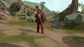 RuneScape fantasy outfit weapon mmorpg GIF