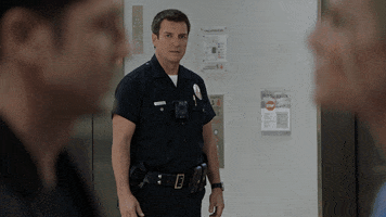 Interrupt Nathan Fillion GIF by ABC Network