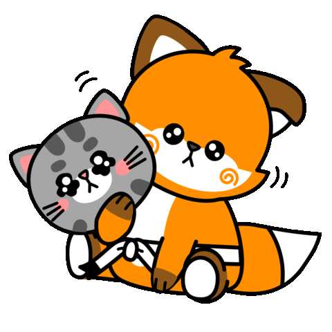 Cutefox Sticker by Artably 