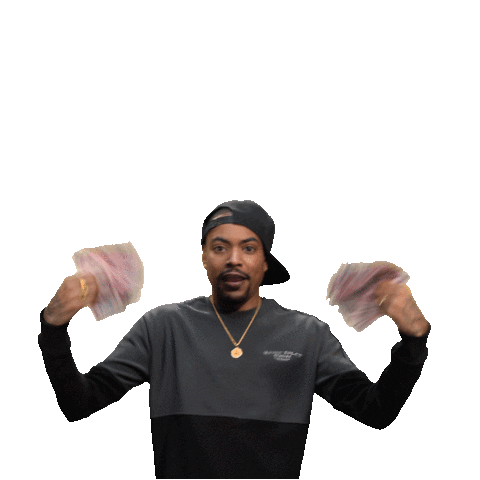 Money Rapper Sticker by PowNed