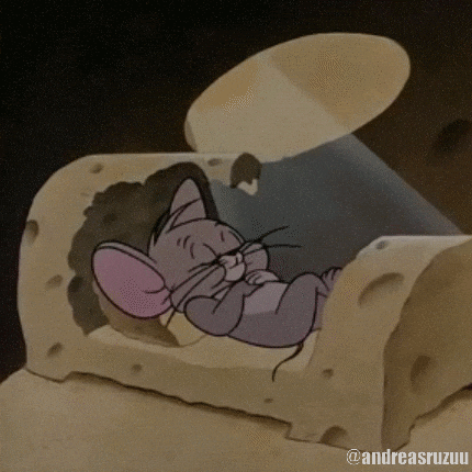 Jerry Mouse Me Time GIF