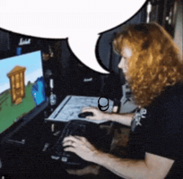 Dave Mustaine Computer GIF