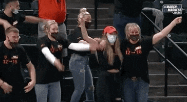 Excited Ncaa Basketball GIF by NCAA March Madness