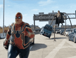 Tom Holland Running GIF