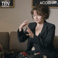 Sad Helena Bonham Carter GIF by Acorn TV