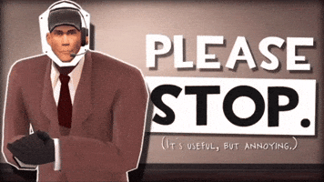 Please Stop Video Game GIF