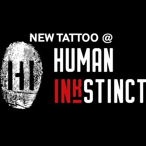 HumanInkstinct logo ink tattoos fingerprint GIF