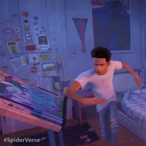 Spiderman Superhero GIF by Spider-Man: Into The Spider-Verse